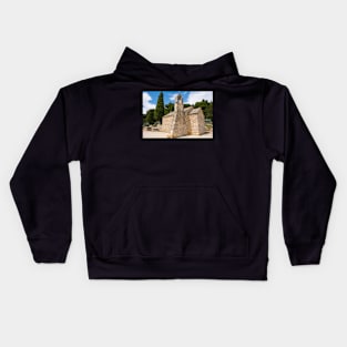 St Nicholas Church in Split, Croatia Kids Hoodie